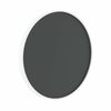 Flash Furniture Canterbury 24 Round Wall Mounted Magnetic Chalkboard w/Eraser & Chalk in Whitewash Pine Wood Frame HGWA-CHKCIRCLE24-WHTWSH-GG